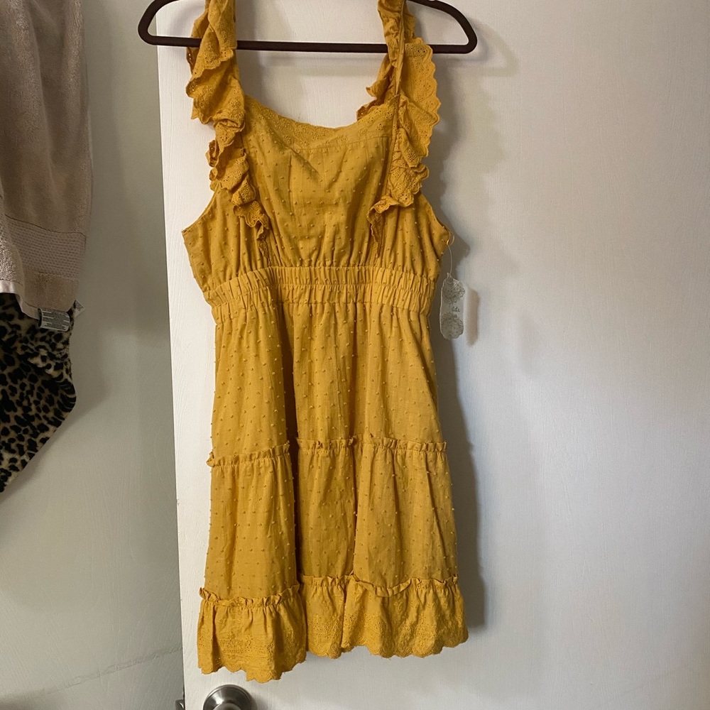 NWT altar’d state mustard dress size L